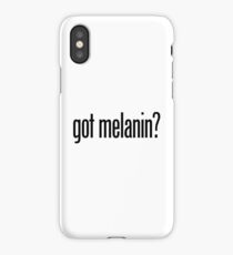 got melanin? (BLM, African American) iPhone Case