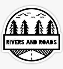 Pegatina Ríos y caminos