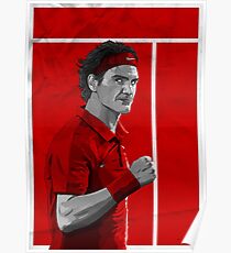 Roger Federer Poster