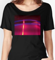 Neon Red Blue Yellow Women's Relaxed Fit T-Shirt