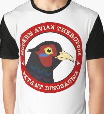 Modern Avian Theropods - Extant Dinosauria: Phasianus Graphic T-Shirt