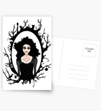 I keep my dark thoughts deep inside. Postcards