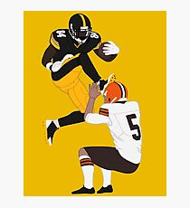 Minimalist Antonio Brown Photographic Print
