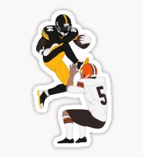 Pegatina Minimalista Antonio Brown