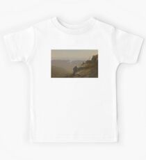 Artist Sketching at Mount Desert Vintage American Art Kids Tee