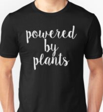 vegan - vegetarian - powered by plants Unisex T-Shirt
