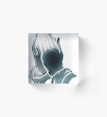 Drake // praying Acrylic Block