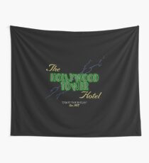 Hollywood Tower Hotel Wall Tapestry