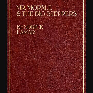 Kendrick Lamar Mr Morale & The Big Steppers Hardcover Journal for Sale by  SammySwift