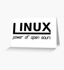Linux Greeting Card