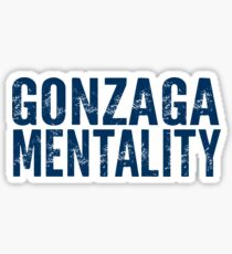 Gonzaga Mentality Sticker