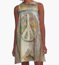 peace A-Line Dress