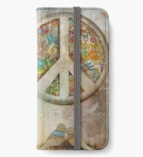 peace iPhone Wallet/Case/Skin