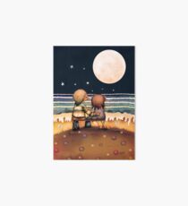 die Sterne, der Mond und die Gezeiten Galeriedruck