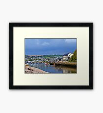 Seaton Harbour, Devon UK Framed Print