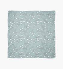 Baby's Breath Flower Pattern - Grey Green Scarf