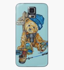 Hill Walking Teddy Bear Case/Skin for Samsung Galaxy