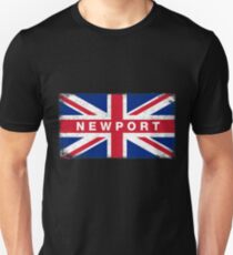 Newport Shirt Vintage United Kingdom Flag T-Shirt Unisex T-Shirt