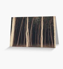 The Slender Man Greeting Card