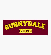 Buffy The Vampire Slayer Sunnydale Photographic Print