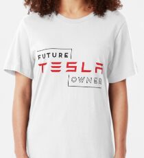 Future Tesla Owner Slim Fit T-Shirt
