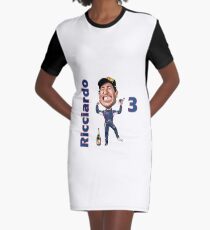 New 2017 Daniel Ricciardo Graphic T-Shirt Dress
