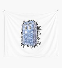Tardis Abstract Wall Tapestry