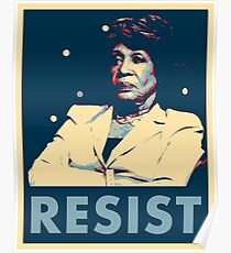 Auntie Maxine RESIST Poster
