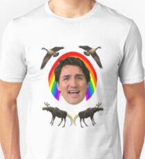 Canada pride Justin Trudeau. Unisex T-Shirt