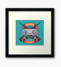 Gamer Life Framed Print