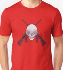 Skulls, Guns & Gamepad Unisex T-Shirt