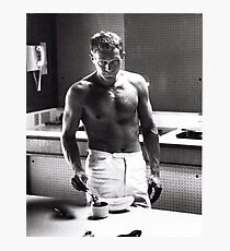 Steve McQueen Making Coffee Photographic Print