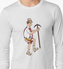 The Price is Right - Cliff Hanger Yodely Guy Long Sleeve T-Shirt