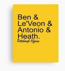 Pittsburgh Offense Canvas Print