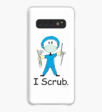 I Scrub Surgical Technologist Stick Figure Case/Skin for Samsung Galaxy