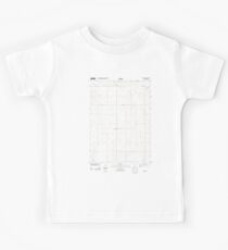USGS TOPO Maps Iowa IA Hayfield 20130415 TM Kids T-Shirt