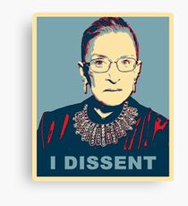 Lienzo Notorious RBG I DISSENT