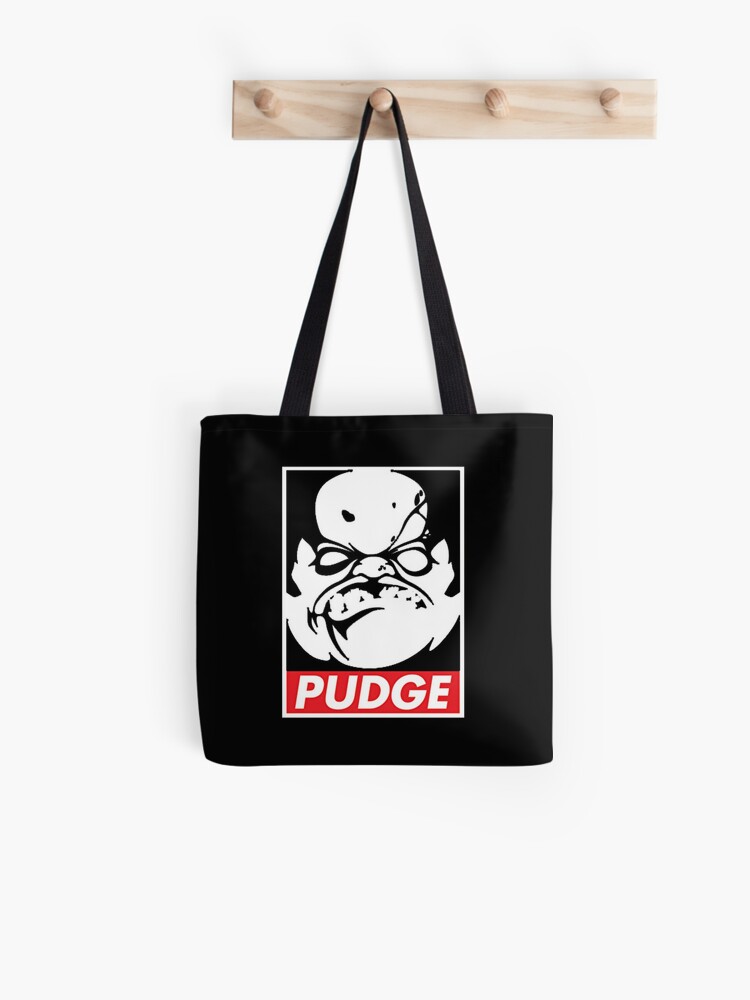 Pudge Dota 2 Black Background Tote Bag