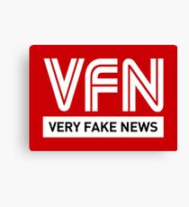 VFN - Very Fake News Canvas Print