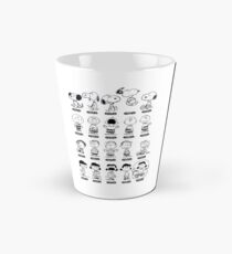 Peanuts through the ages Tall Mug