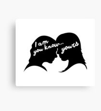 Willow + Tara Canvas Print