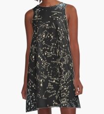 Come with me to see the stars A-Line Dress