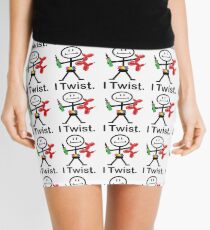 I Twist Balloon Artist Stick Figure Mini Skirt