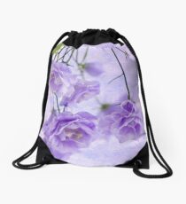 Campanella Blossoms Suspended - Macro Drawstring Bag