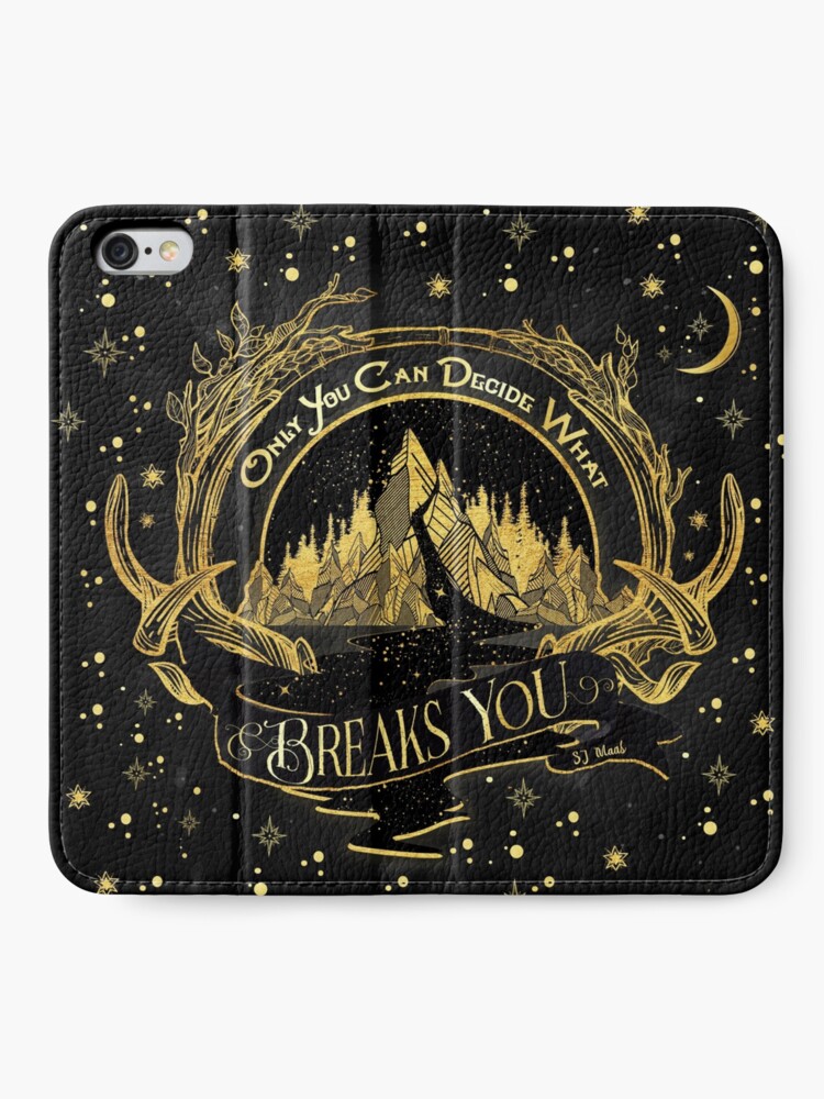 Alternate view of ACOWAR - Breaks You iPhone Wallet