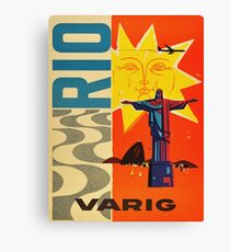 Rio de Janeiro Jesus Christ Canvas Print