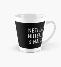 NETFLIX NUTELLA UND NAPS Tasse (groß)