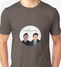 An Unfortunate Podcast (white circle) Unisex T-Shirt