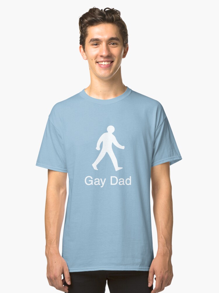 Alternate view of Gay Dad - The Next Generation Classic T-Shirt