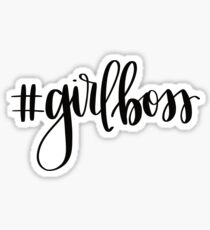 #girlboss --- Mädchen Boss Sticker